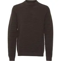 !Solid Pullover 'Valencia' castanho