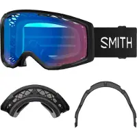 Smith Optics - Ótica BTT - Rhythm Mtb + Dirt Screen Black Chromapop Contrast Rose Flash Af para Unissexo - Preto
