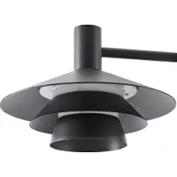 LUCANDE Candeeiro de caminho LED Montaro, 100 cm, antracite, com sensor