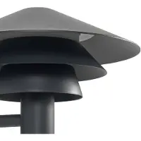 LUCANDE Candeeiro de parede exterior LED Montaro, antracite, IP54 com sensor