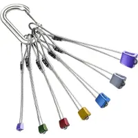 Black Diamond - Entaladores escalada - Stopper Set Pro #5-11 para Unissexo - Violeta