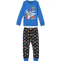 Sonic Pijama De Manga Comprida Single Jersey Sonic