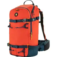 Fjällräven Mochila Bergtagen Touring 30 M/L, Flame Orange-Mountain Blue