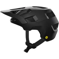 POC - Capacetes BTT - Kortal Race Mips Uranium Black Matt para Unissexo - Tamanho 51-54 cm - Preto