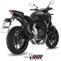 MIVV Sistema De Escape Completo Homologado Gp Yamaha Mt-07/fz-07 2014-2024