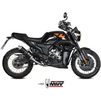 MIVV Sistema De Escape Completo Homologado Gp 1x1 Zontes Zt 125 Gk 21-24