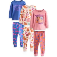 Next Pijama azul / laranja / cor-de-rosa / branco