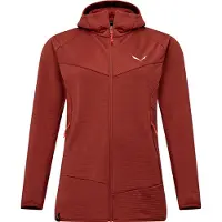 Salewa - Vestuário caminhada mulher - Puez Altavia PL Hd Jkt W Etruscan Red para Mulher - Tamanho S - Vermelho