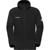 Mammut - Vestuário escalada - Massone ML Hooded Jacket Men Black para Homem - Tamanho M - Preto