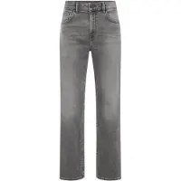 We fashion Calças de ganga cinzento denim