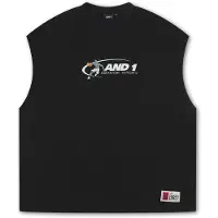 AND1 Sweatshirt 'Timeout' azul / vermelho / preto / branco