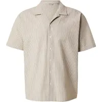 JJ REBEL Camisa 'JREBHAVEN' castanho / cinzento claro