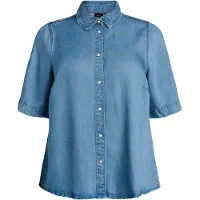 Zizzi Blusa 'Jthilde' azul claro