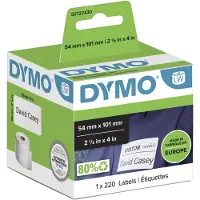 Dymo 99014 101mm * 54mm Etiquetas