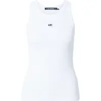 Karl Lagerfeld Top 'Ikon' bege / preto / branco