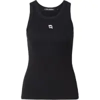 Karl Lagerfeld Top 'IKON' preto / branco
