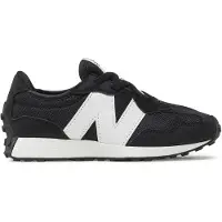 New Balance unisex para criança. PH327V1 Sapatos 327 Bungee Lace preto (28.5), Plano, Cordão, Casual, moda infantil