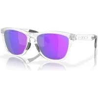 Oakley - Óculos sol - Frogskins Range Matte Clear Prizm Violet para Unissexo - Cinzento