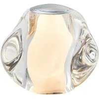 Loom Design Candeeiro de mesa LED recarregável Ice Ball, cromado, Ø 10,5 cm