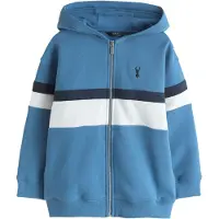 Next Casaco em moletão navy / azul claro / branco