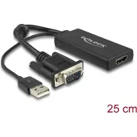 DeLOCK Adaptador Hdmi Para Vga 62668
