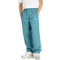 New Balance Calças de desporto 'Trackside' azure / azul claro / branco