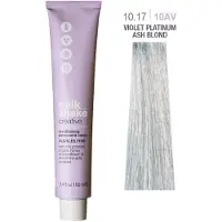 Milk shake Creative 100 ml Tinta Creme cabelo 10.17 | 10AV || Louro cinza platinado violeta