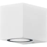 Osram Candeeiro de parede exterior ENDURA CLASSIC SQUARE, branca, down, IP44