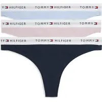Tommy Hilfiger Underwear Tanga navy / azul céu / rosa pastel / branco