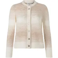 MAERZ Muenchen Casaco de malha bege / branco