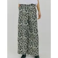 Norr Calças 'Lelo' greige / preto
