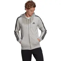 Adidas Casaco com Capuz em Moletão 3-Stripes Essentials
