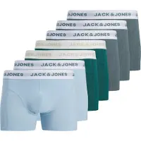 Jack & Jones Boxers Dean Solid Trunks 7 Unidades
