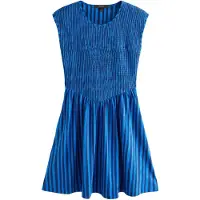 Next Vestido azul / azul escuro
