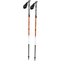 LEKI - Bastões caminhada / trekking - Skysolo FX One Carbon para Unissexo - Tamanho 120 cm - Laranja