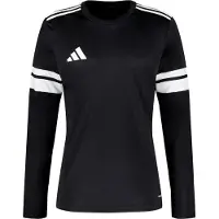 Adidas Camisa funcionais 'Squadra 25' preto / branco