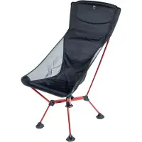 Jamet - Mesas e cadeiras campismo - Fauteuil Haut Ultralight para Unissexo - Preto