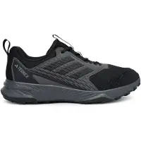 Adidas Sapato baixo 'Tracefinder 2' cinzento escuro / preto