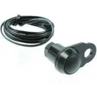 Motogadget Kit de botão M12 COM SUPORTE PRETO