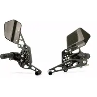 Gilles Sist. apoio pés AS31GT YZF-R1 98-03 PRETO