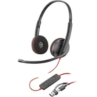 Poly Auscultadores Voip Blackwire 3220