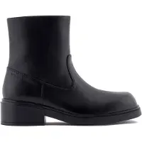 Armani Exchange para mulher. XW002209AF17474UC001 Botas Moderno preto (40), Plano, Zíper, Casual