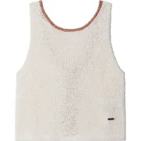 Pepe Jeans para menina. PG7000025 Top Frankie branco (14años= 164cm), Casual, Algodão, Sem mangas / correias, moda infantil