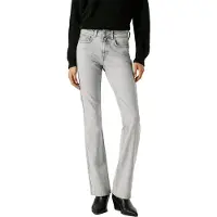 Pepe Jeans para mulher. PL20509248VA Jeans Bootcut Piper cinzento (27/30), Casual, Cinza, Algodão, Denim