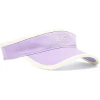 EA7 para mulher. 7W000797_AF13034 Viseira ergonómica lilás para ténis (OSFA), Esportivo, Algodão, Tênis / Paddle tennis