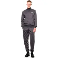 EA7 para homem. 7M001320_AF12449 Conjunto de visibilidade M Cinzento (XL), Casual, Esportivo, Cinza, Sportswear, Multisport, Poliéster, Mang