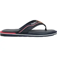 Pepe Jeans para homem. PMS900005 Sandália Barrel Club navy (43), Plano, Nenhum, Beachwear, Marinho