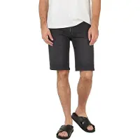 Pepe Jeans para homem. PM80000449FG Calções Gymdigo Slim cinzento escuro (34), Casual, Cinza, Algodão