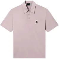 Armani Exchange para homem. XM002209AF10364U6107 Pólo cinzento Driftwood (XS), Casual, Cinza, Algodão, Manga curta