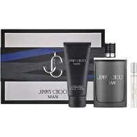 Jimmy Choo Coffret : Eau de Toilette Homem 100 ml + Eau de Toilette Homem 10 ml + Gel de Duche Homem Todos os Tipos de Pele 100 ml